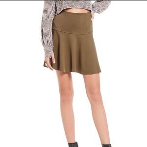 Free People Highlands Mini Skirt
